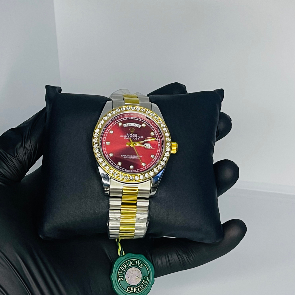 Rolex Diamond Cut Stone