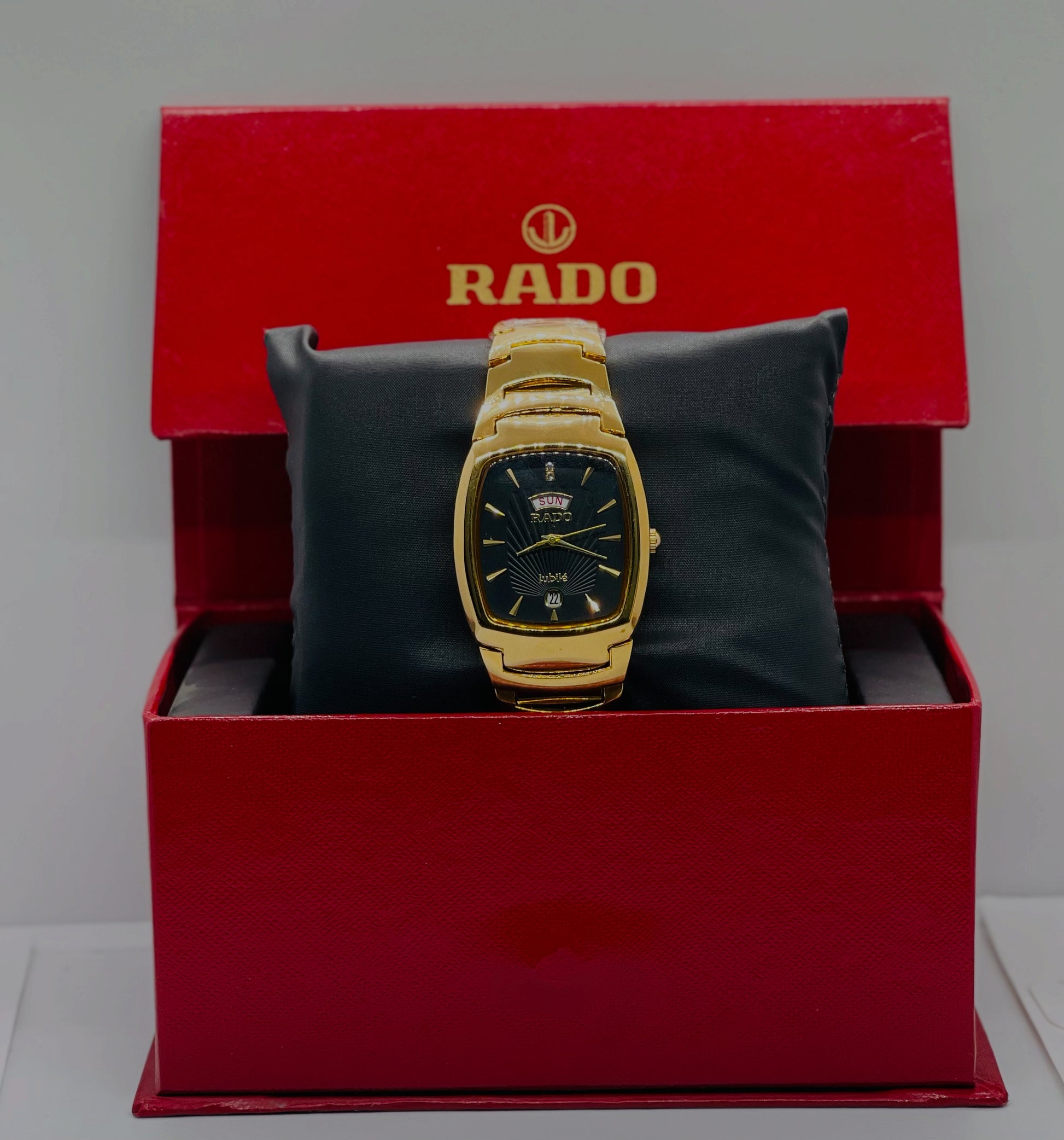 Rado Jubile Gold Day-Date Watch