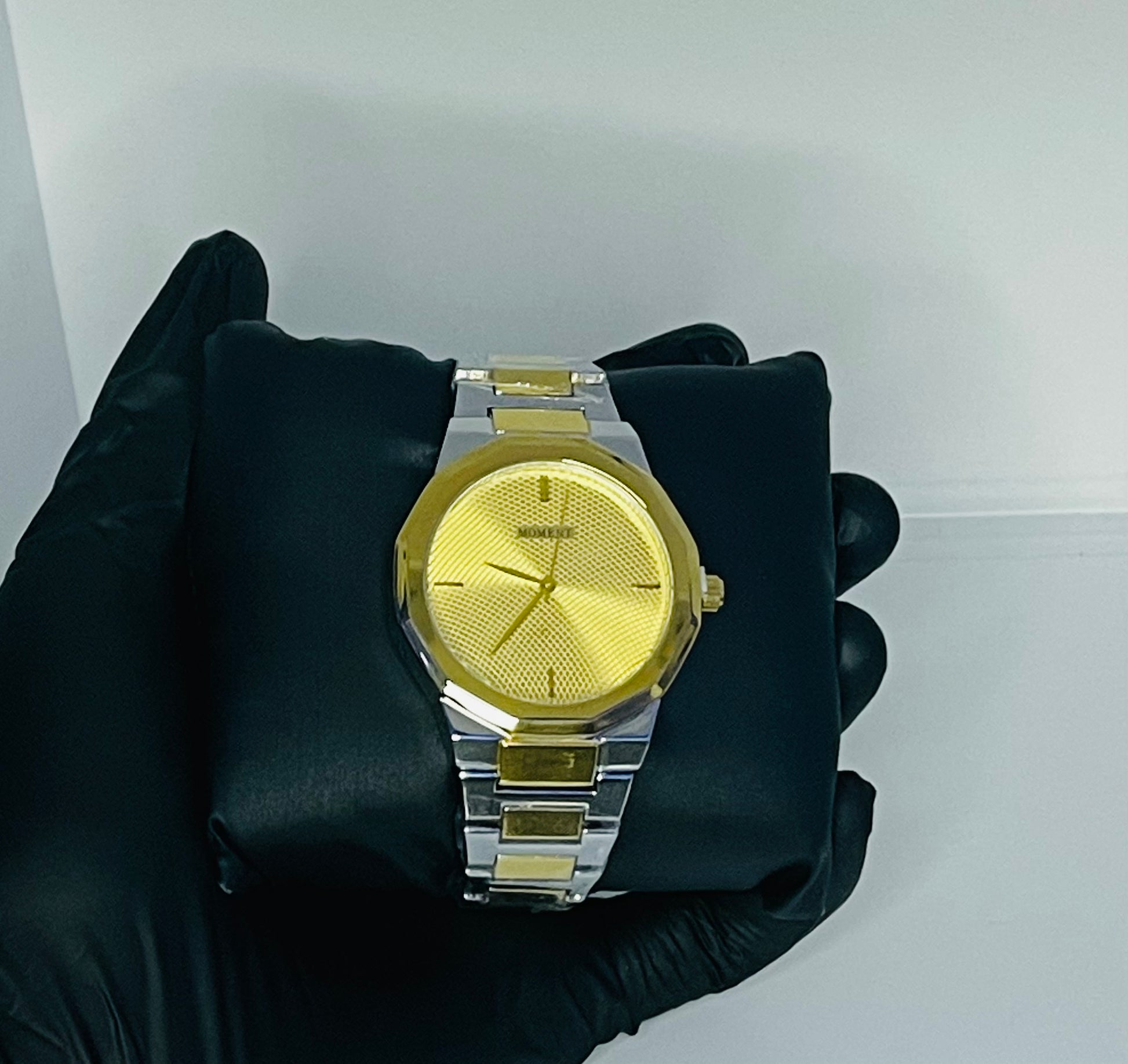 Moment Gold Stainless Steel Watch