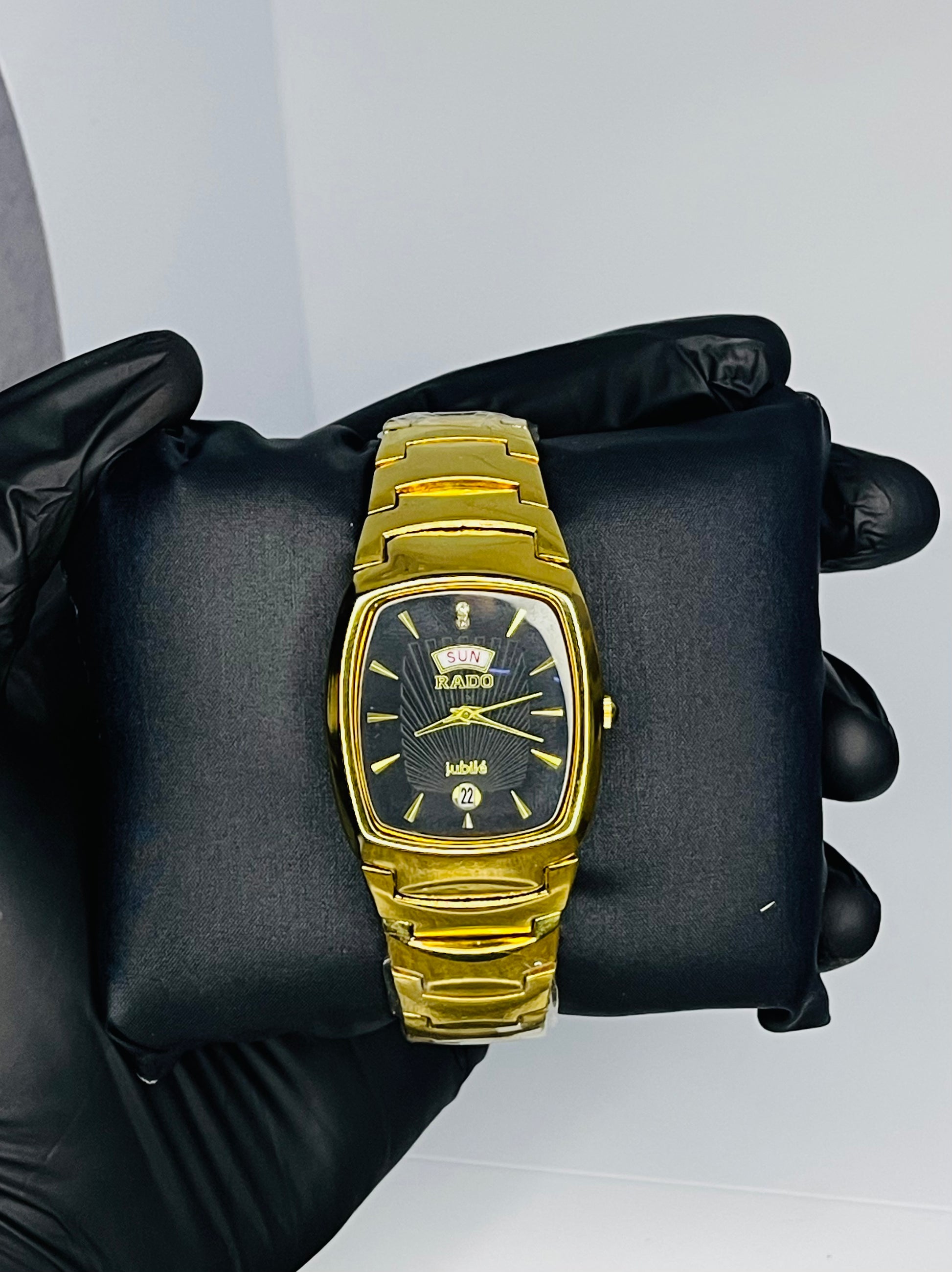 Rado Jubile Gold Day-Date Watch