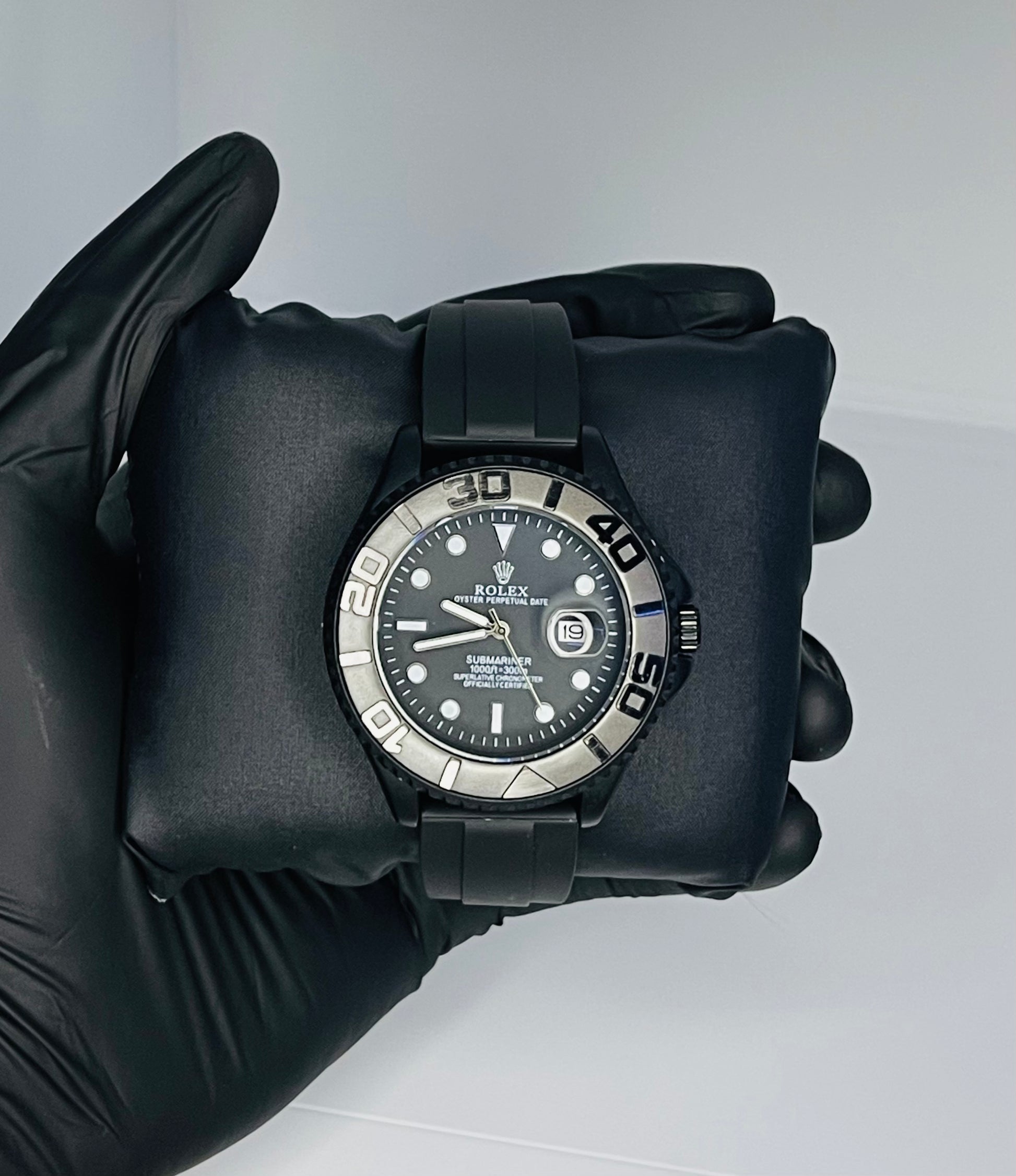 RLX Submariner All Black Date Just