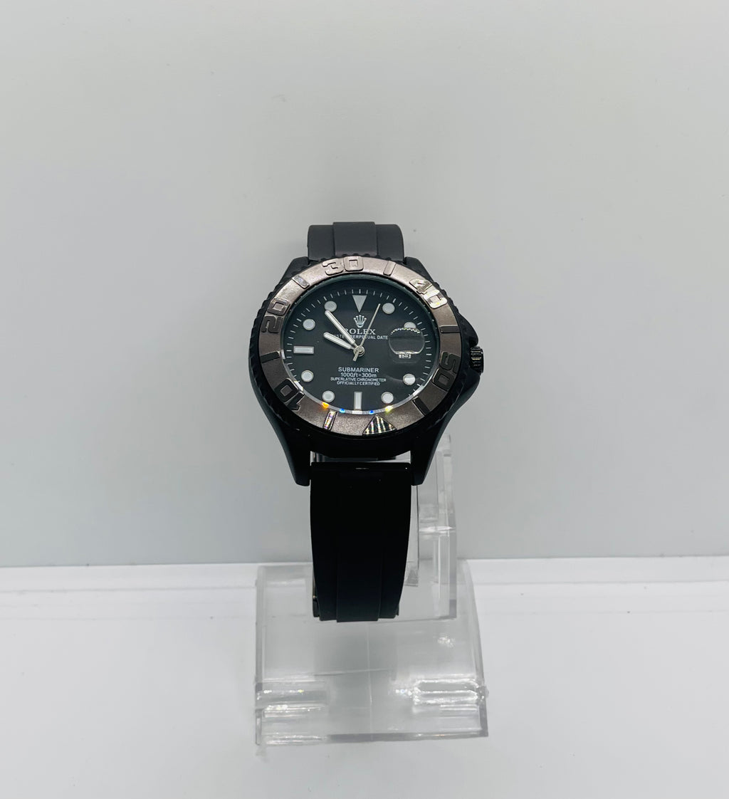 RLX Submariner All Black Date Just