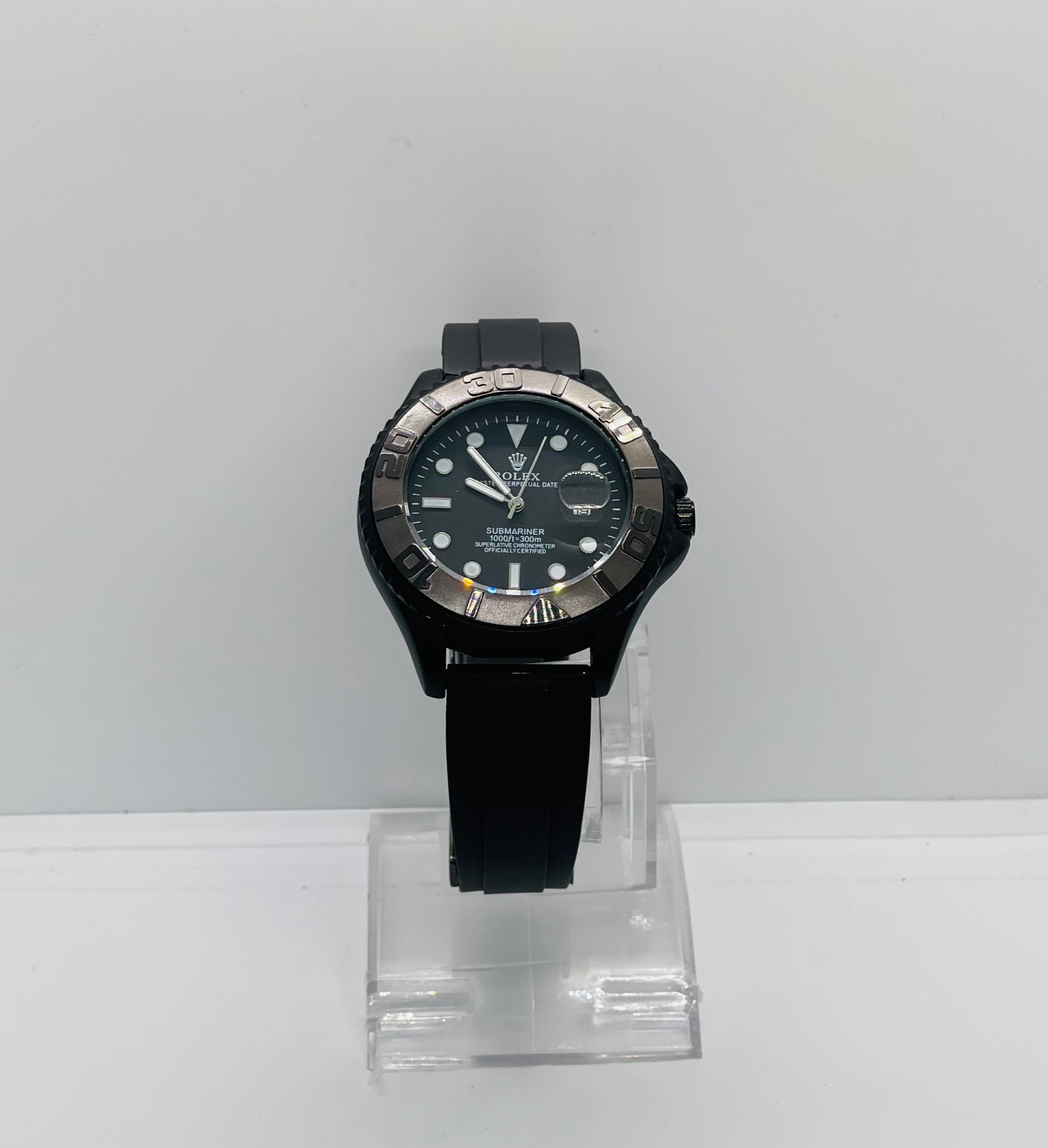 RLX Submariner All Black Date Just