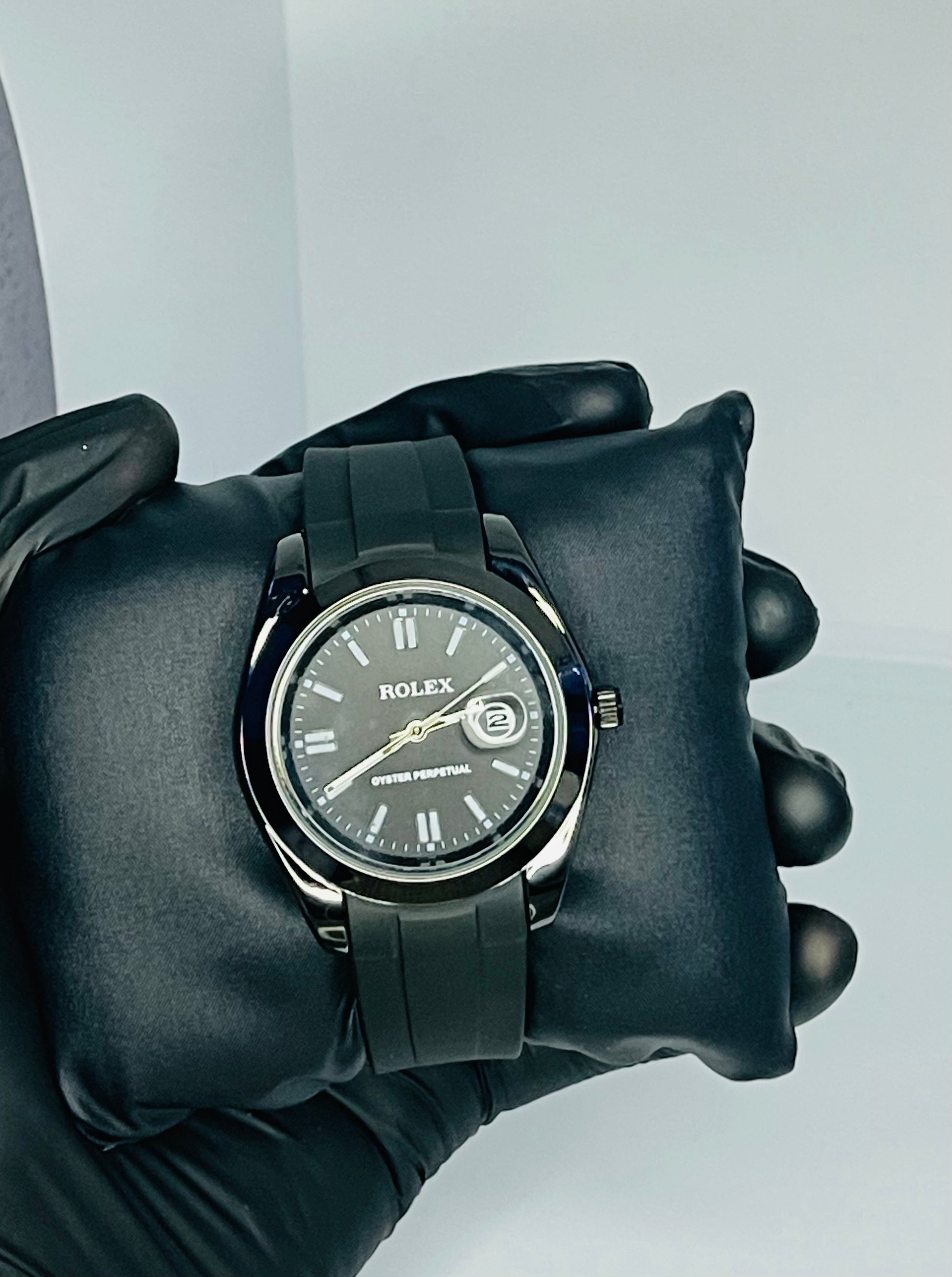 Rolex All Black Oyster Perpetual Date