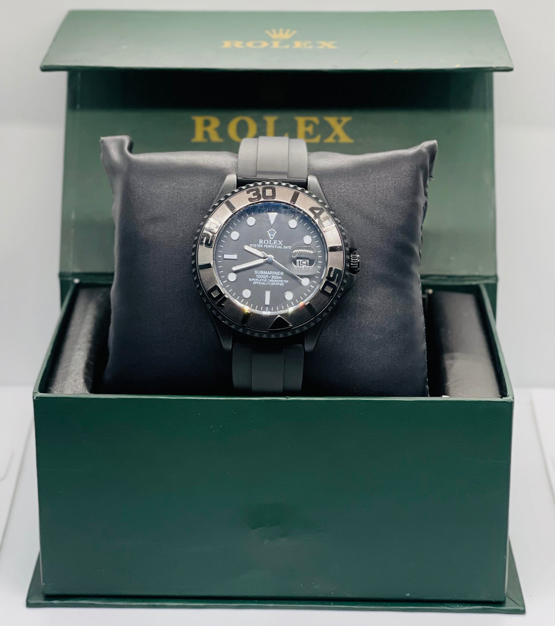 RLX Submariner All Black Date Just