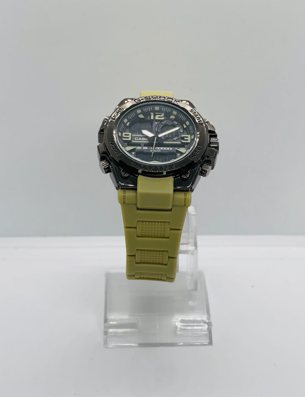 G-Shock GSTW-300 Metal Body Beige Sports Watch