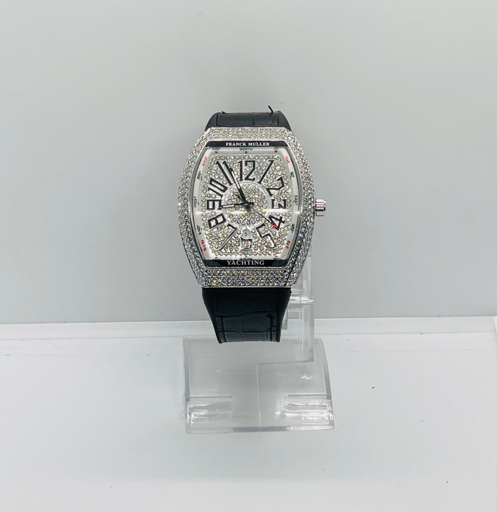 Franck Muller Silver Stone Watch