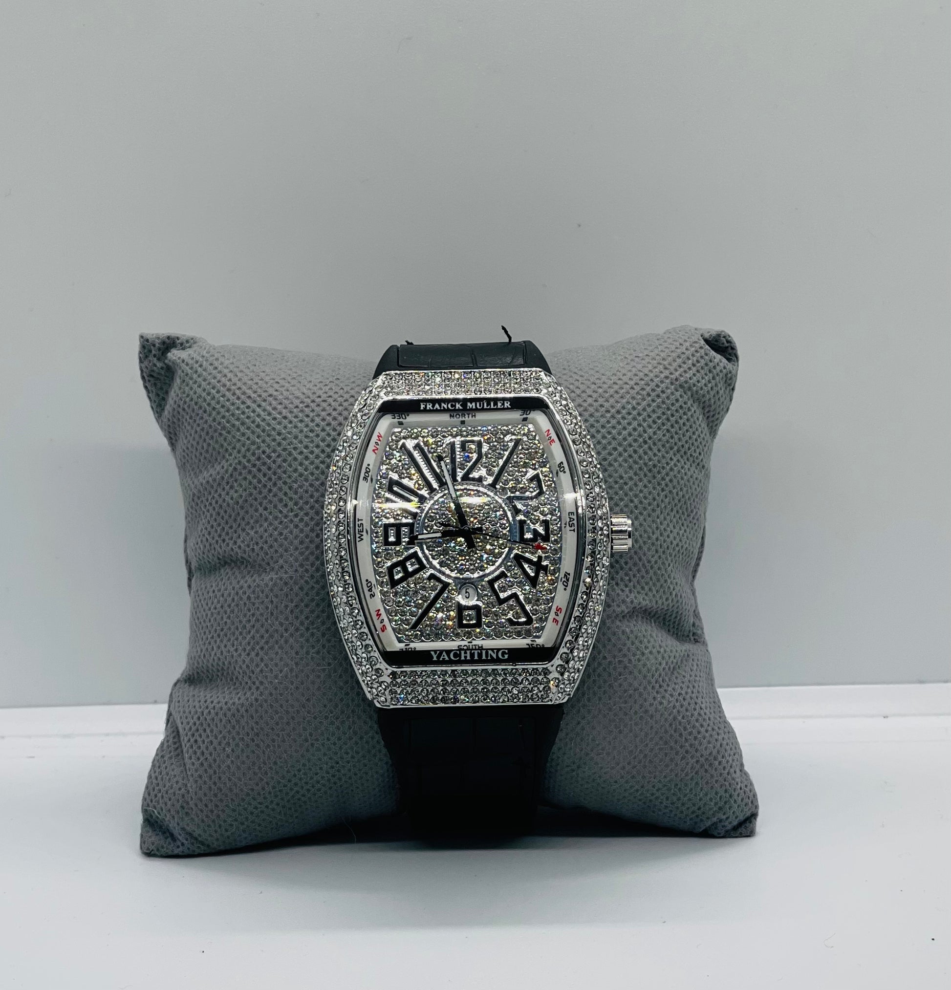 Franck Muller Silver Stone Watch