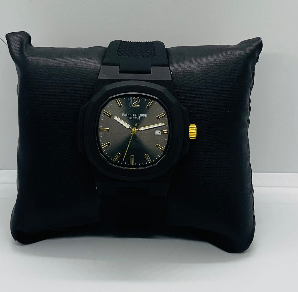 PATEK PHILIPPE –Black  Carbon Fiber Strap