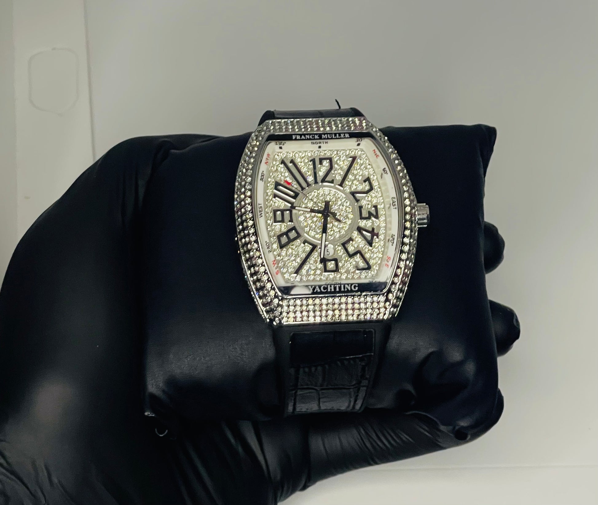 Franck Muller Silver Stone Watch