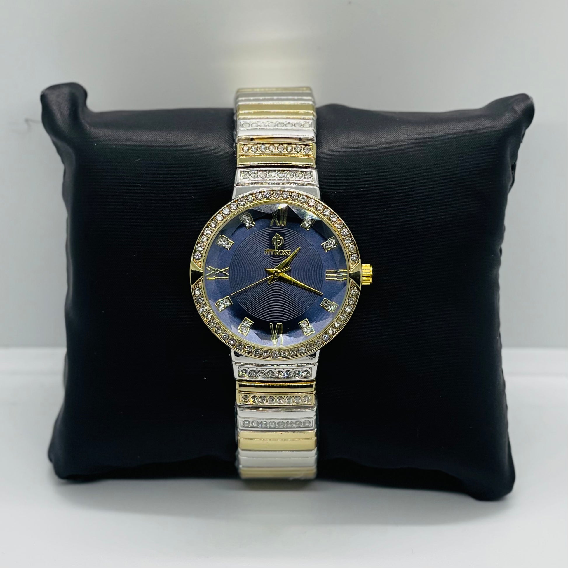 Fitcross Elegance Two-Tone Crystal Dial – Women's Edition