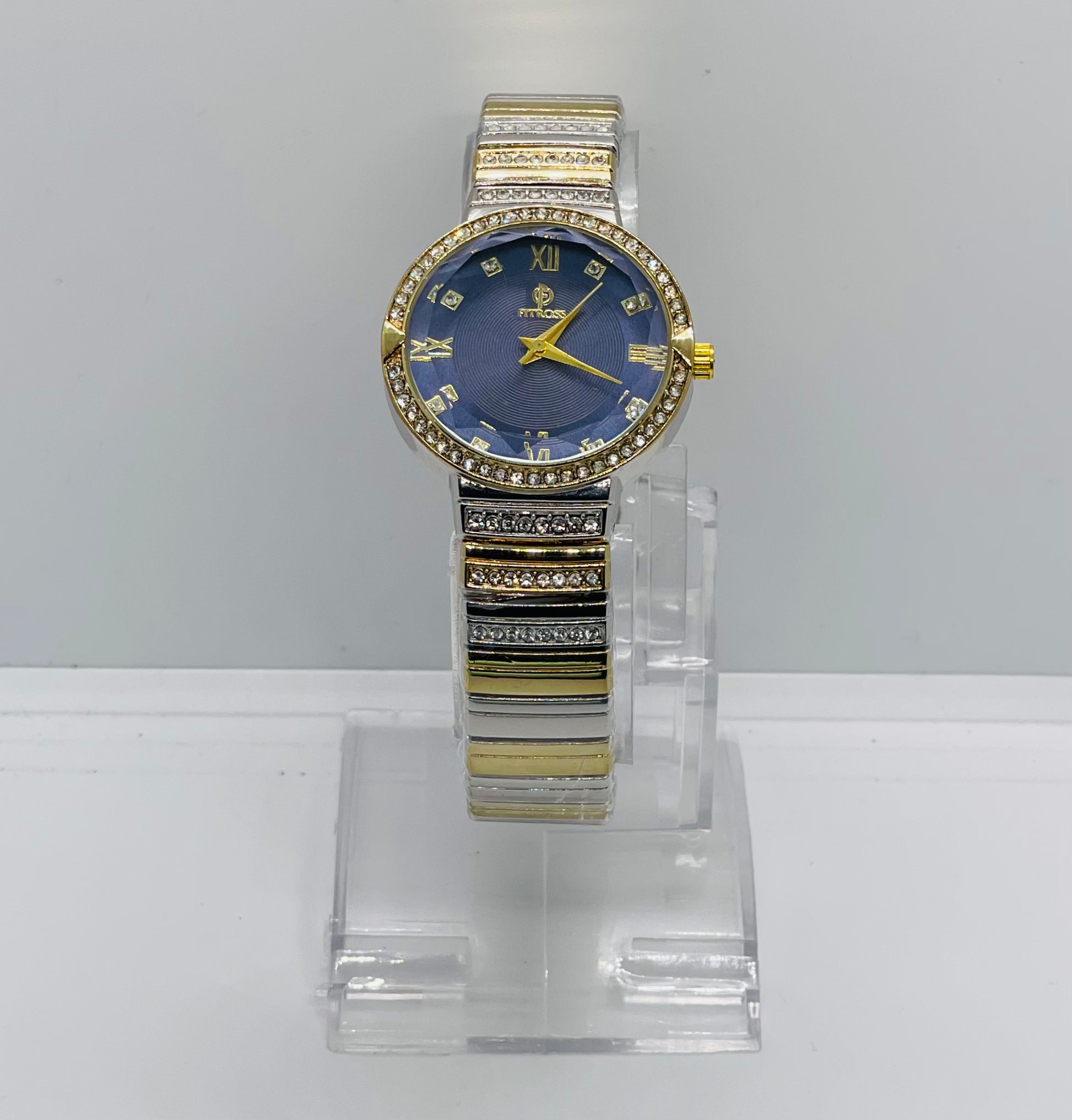 Fitcross Elegance Two-Tone Crystal Dial – Women's Edition