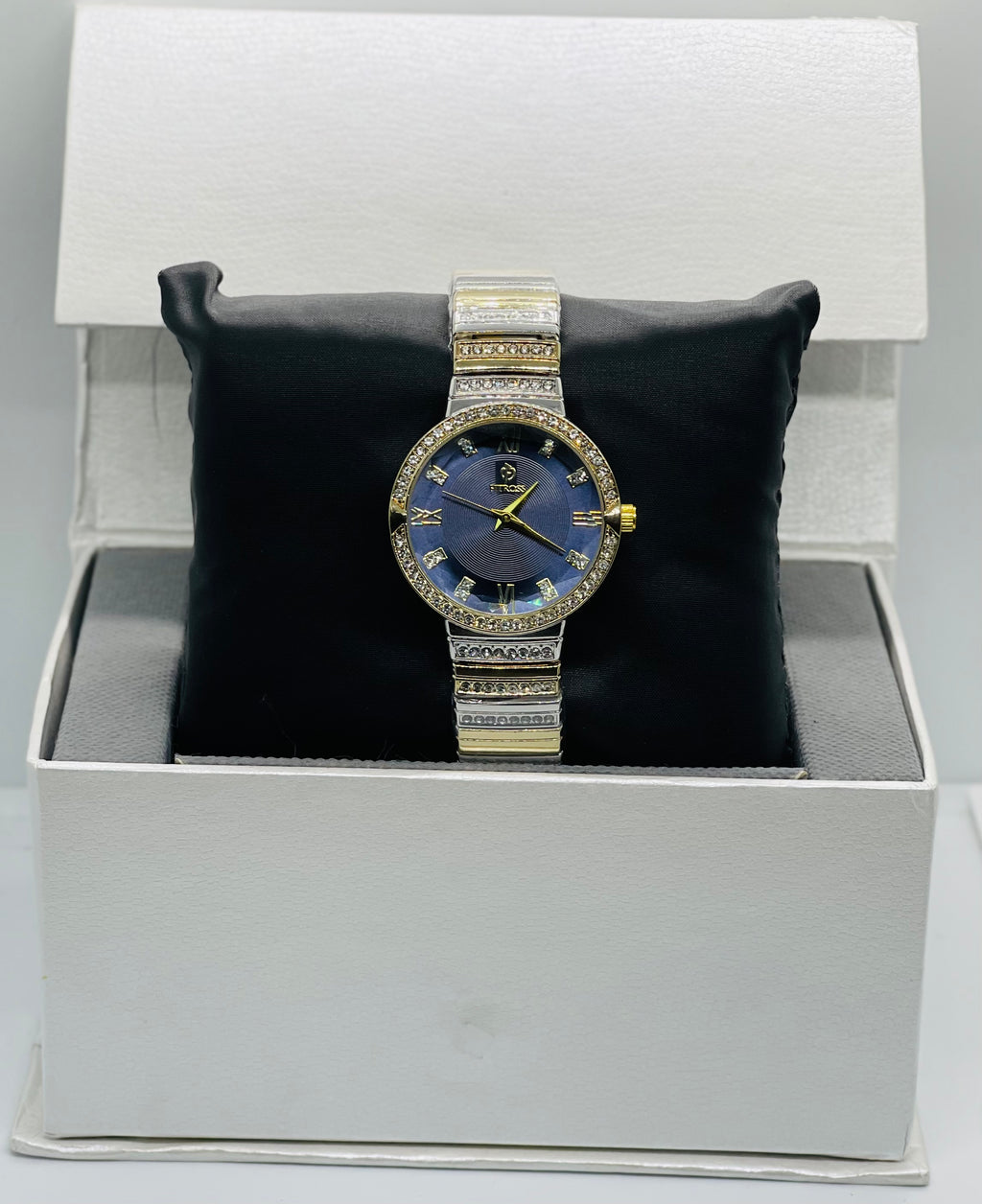 Fitcross Elegance Two-Tone Crystal Dial – Women's Edition