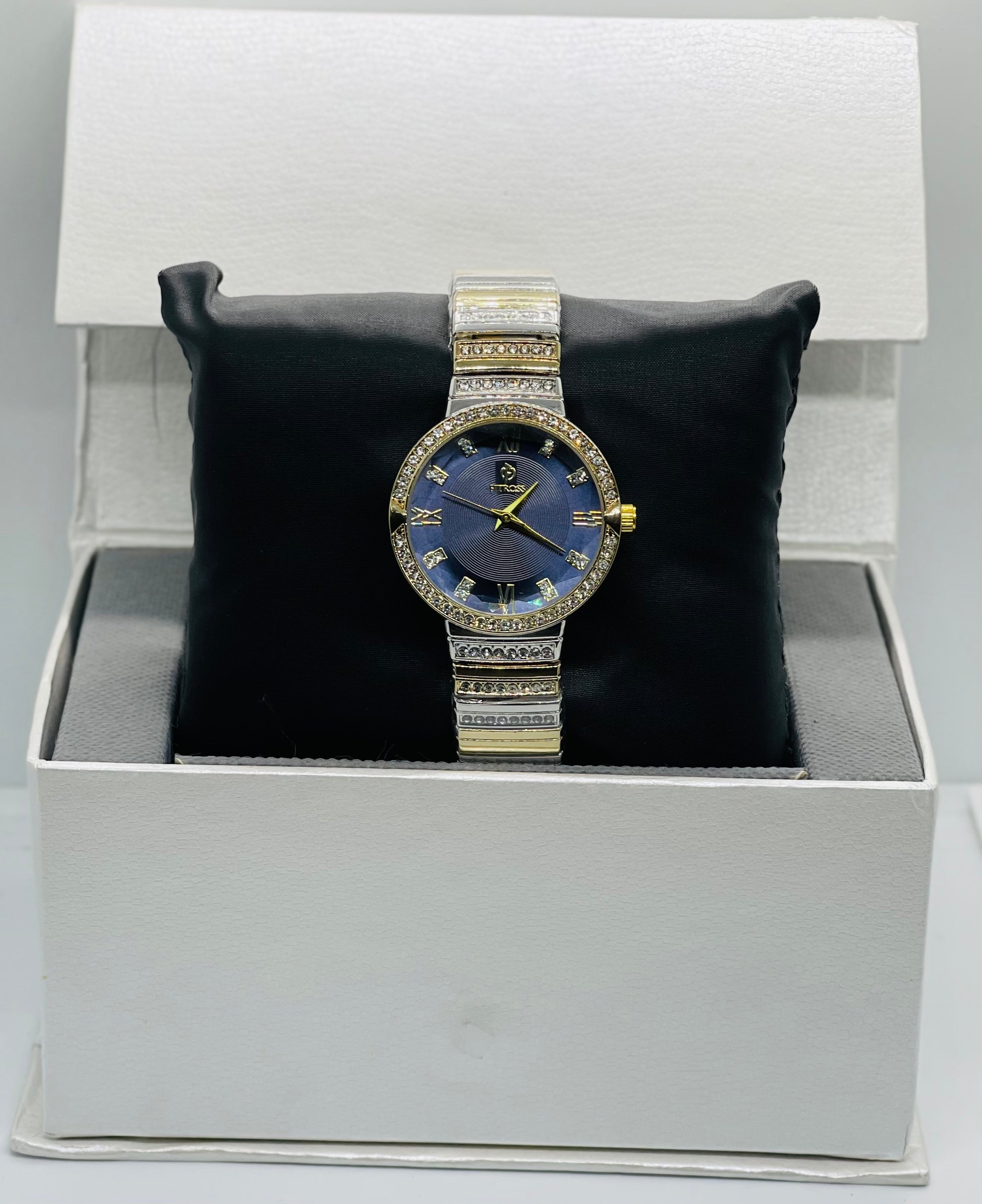 Fitcross Elegance Two-Tone Crystal Dial – Women's Edition