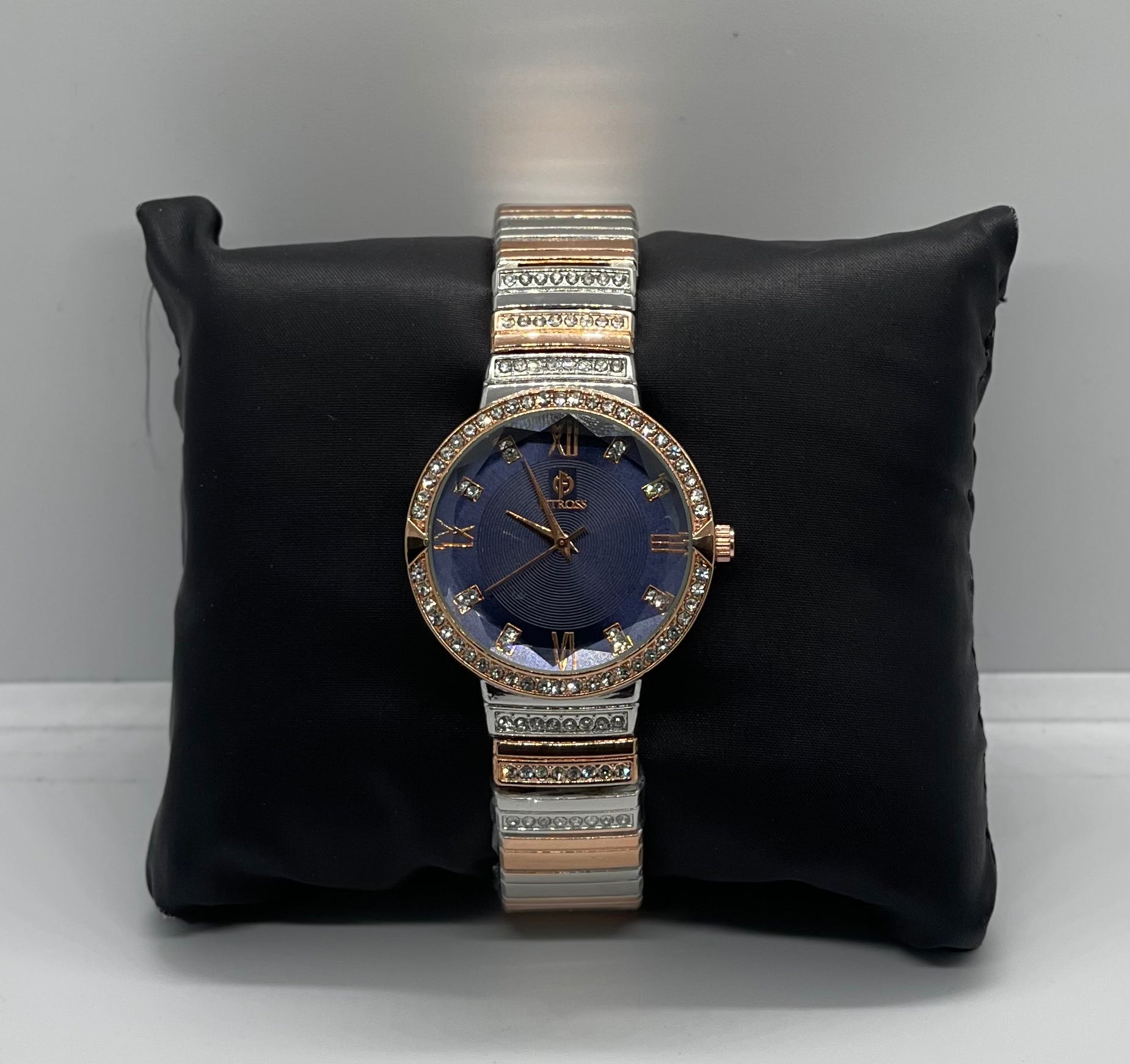 Fitcross Royal Blue Rose-Gold Crystal Edition – Women’s Watch