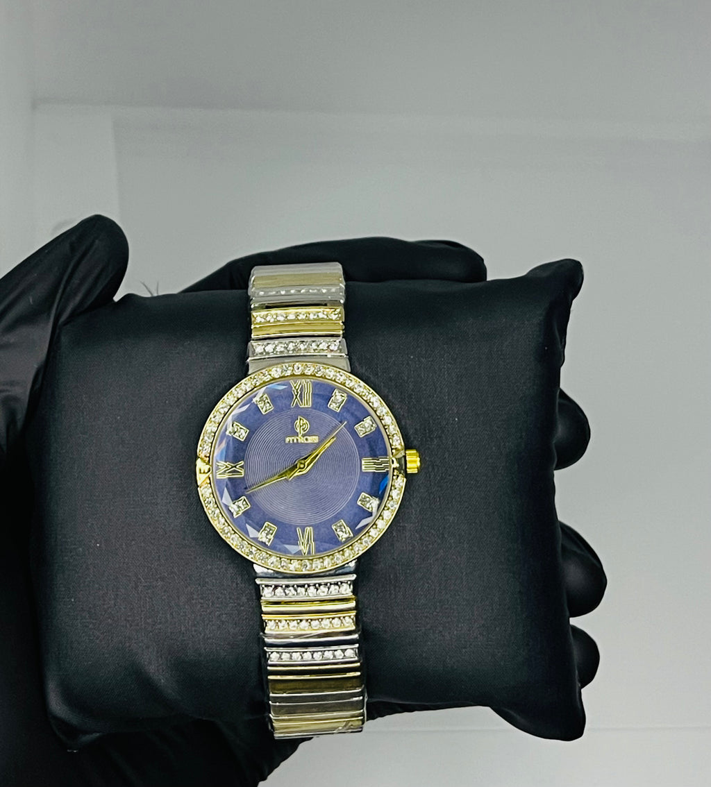 Fitcross Elegance Two-Tone Crystal Dial – Women's Edition